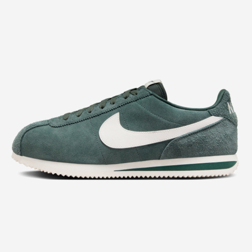 Nike Men's Suede Athletic Sneakers in Teal and White - Picture 6 of 12